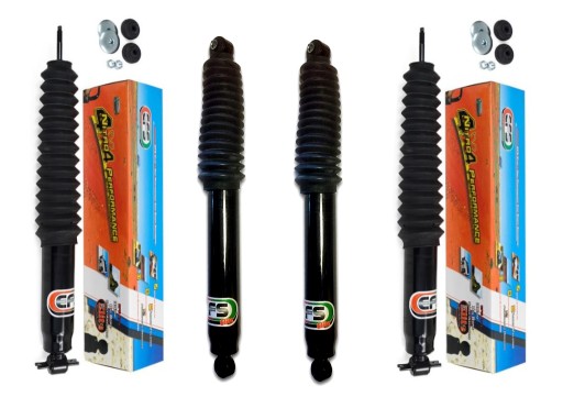 Амортизатори комплект підйом +2' jeep cherokee wj efs