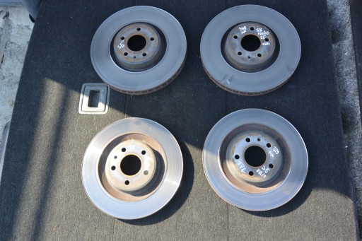 disc 349MM front 330 MM rear part AUDI A4 A5 B9 S5 2015-ROK KOMPLET