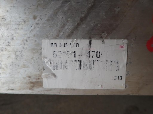 träger unter Stoßstange heck TOYOTA PROIS II 2003-2009