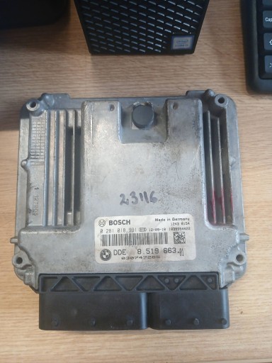control unit of the engine Mini One - Cooper Clubman R55 0281018991