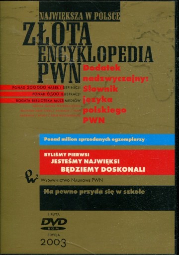 ZLATÁ ENCYKLOPÉDIA pwn> - VYDANIE 2003 - PC DVD