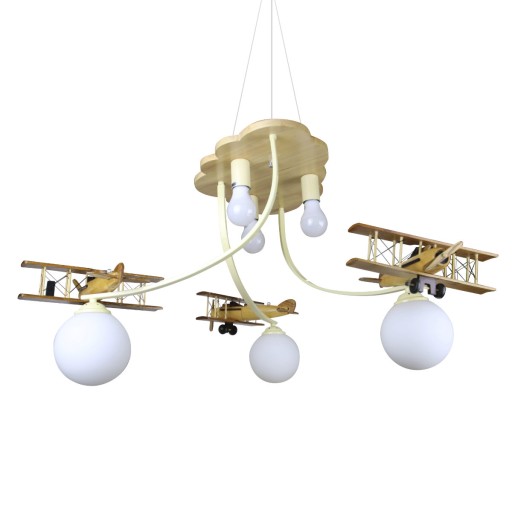 Стельовий світильник BRILLO E27, бежево-коричневий