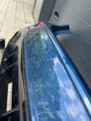 Mercedes A-Klasa W177 bumper rear part AMG AERO exhaust pipe