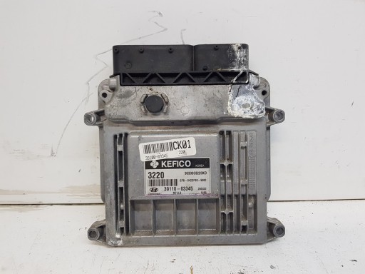 HYUNDAI I20 computer control unit of the engine 39110-03345