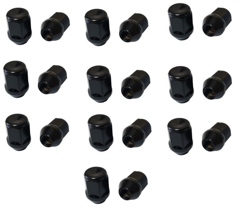 Гайки для колесных дисков 14X1. 5 K19 черный EU