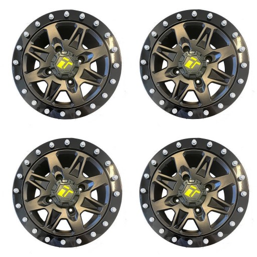 КОМПЛЕКТ ДІСІВ ICE TEC 4/136 14X7 6+1 BEADLOCK CAN-AM MAVERICK X3