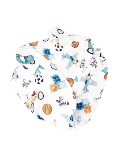 Бамбукова пелюшка Migotka retro boy