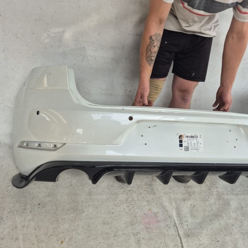 VW GOLF VII 7 GTI TCR LIFT 16- lökhárító hátsó hátsó SPOILER 5G6807421BK