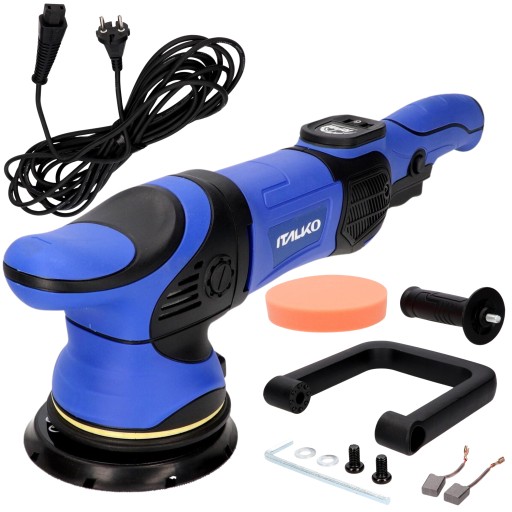 ЭЛЕКТРИЧЕСКАЯ ПОЛИРОВАЛЬНАЯ МАШИНА DA 15MM ПОЛИРОВАЛЬНАЯ МАШИНА 125MM ITALKO IDA125-1 LED