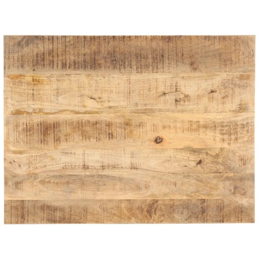 Blat stołu, lite drewno mango, 25-27 mm, 90x70 cm