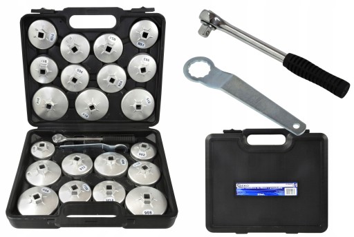 ТОРЦЕВЫЕ КЛЮЧИ ДЛЯ МАСЛЯНЫХ ФИЛЬТРОВ АЛЮМИНИЙ 23 EL