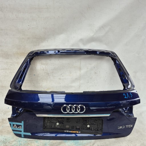 AUDI A4 B9 8W9 KOMBI LIFT 19- boot door cover boot