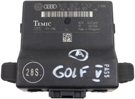 VW TOURAN and GOLF V SKODA OCTAVIA II module GATEWAY 1K0907530F