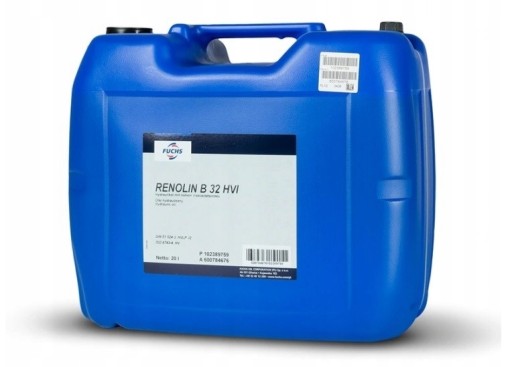 ГІДРАВЛІЧНЕ МАСЛО FUCHS RENOLIN B HVI 32 20L HV LP