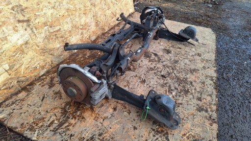 TRÄGER ACHSE ACHSTRÄGER HECK KPL 5N0505315S 3C505435F AUDI Q3 8U 2.0 TDI
