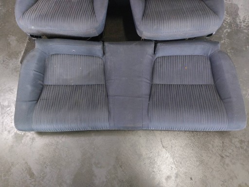 KOMPLET seats left right front + seat rear part HONDA CIVIC VII