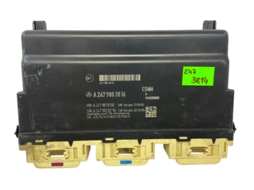 Модуль керування комп'ютером сидіння mercedes a2479003814