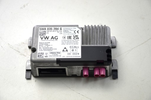 Контроллер онлайн-сервисов vw passat b8 fl 5wa035284g