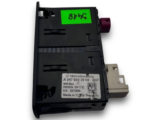 MERCEDES W247 PORT USB 2478203902 @M
