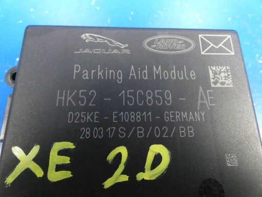 JAGUAR XE X760 XF X260 modulo Centralina CZUJNIKOW parcheggio PDC