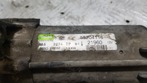 startér FIAT GRANDE PUNTO 55204116 1.3 16V MULTIJET