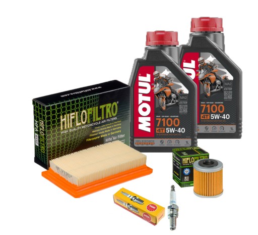 Масло Motul для APRILIA RS4 125 11-17 лет Фильтры Свечи зажигания
