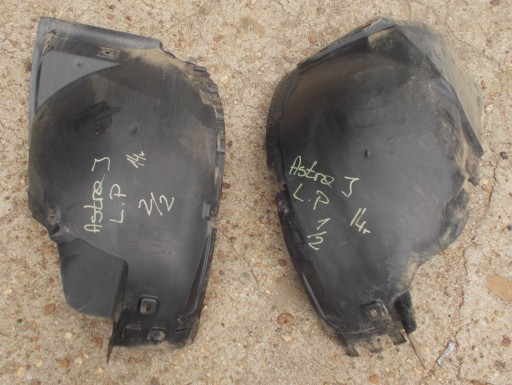OPEL ASTRA J 1.7 CDTI 14R mudguard left front 13373507 13373511