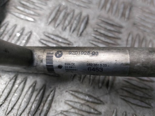 vedení klimatizaci KOMPLET BMW F01 730D UK 9201928 9250710 9201927