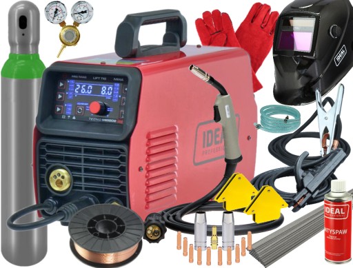 Зварювальний апарат migomat напівавтоматичний tecnomig 202led комплект