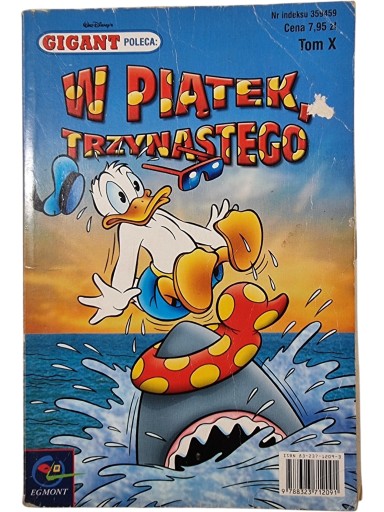 Zdjęcie egzemplarza: W piątek trzynastego / Gigant Poleca / Kaczor Donald / Komiks nr 10