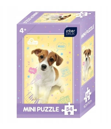 PUZZLE MINI 54 DIELIKOV, ZNAČKA TREFL.