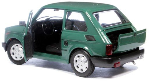 Welly Metal Model Fiat 126p Toddler Cashland PRL