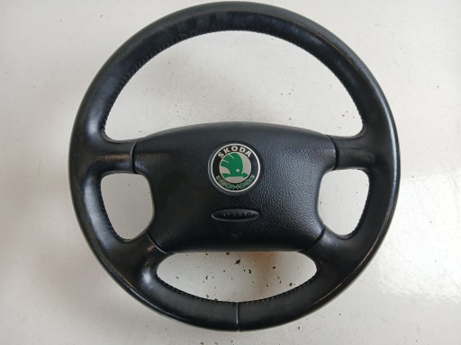 SKODA OCTAVIA und LIFT lenkrad airbag leder leder