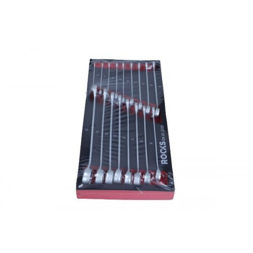 НАБІР КЛЮЧІВ ГАЙКОВИЙ ROOKS 6-22 ММ, 17 ключів