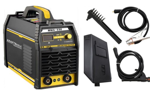 ІНВЕРТОРНИЙ ЗВАРЮВАЛЬНИЙ АПАРАТ MMA IGBT LCD 20 - 330A KD1867