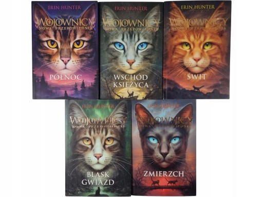 Zdjęcie egzemplarza: Wojownicy / Nowa Przepowiednia 1-5 / Erin Hunter / komplet