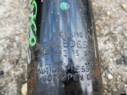 MERCEDES SPRINTER W906 shock absorbers front right left A9063231500