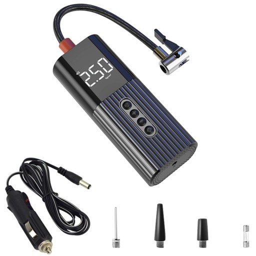 Беспроводной портативный компрессор для шин