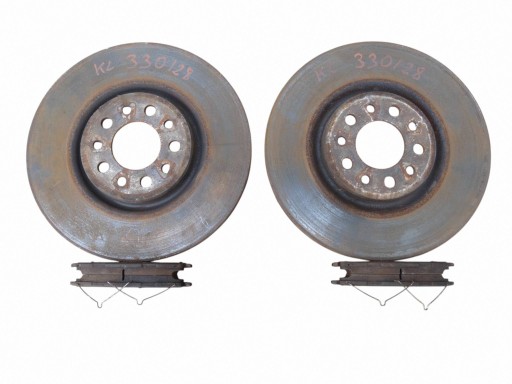 Disques Disque Frein Avant + Disques 330x28 Komplet Jeep Cherokee V KL