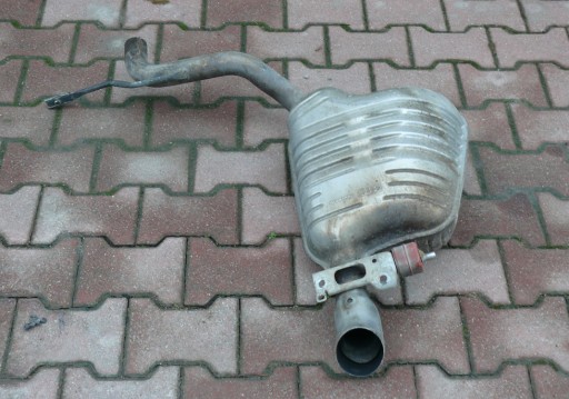 schalldämpfer end TLUMIKI links AUDI A6 C6 3.0 TDI 220KM 04-08r. QUATTRO 4x4