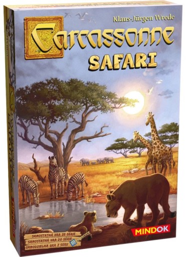 Gra planszowa CARCASSONNE Safari | Podstawa PL