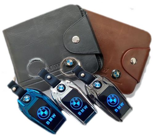 Гаманець запальничка розжарювання BMW подарунковий набір 2в1
