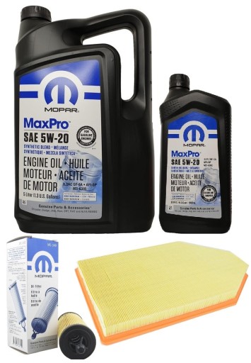MOPAR 5W20 6L + ФИЛЬТРЫ CHRYSLER 300 3.6 2014-2020 гг.