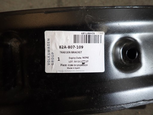 sider below bumper front AUDI A1 II 2018- 82A807109