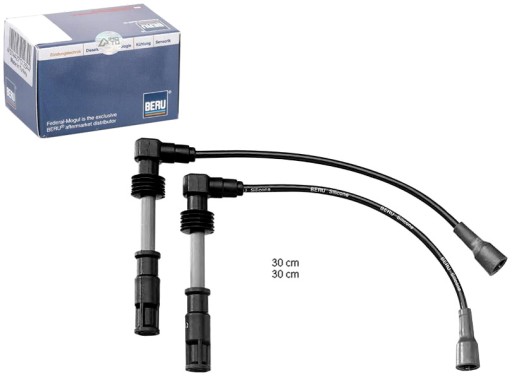 ZEF1367 - Кабели зажигания beru audi a4 1.8 (8d2. b5)