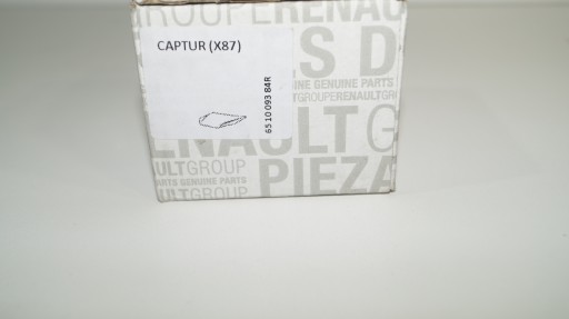 651009384R - CAPTUR НАБІР ЗАТИСКАЧІВ ДЛЯ КРІПЛЕННЯ КРИШКИ ДВИГУНА