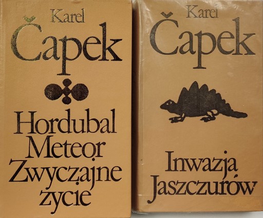 Karel Capek x2 książki