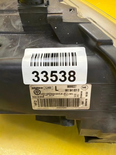 light left VW Polo V 5 Xenon 6R1 6R1941031D 09-14