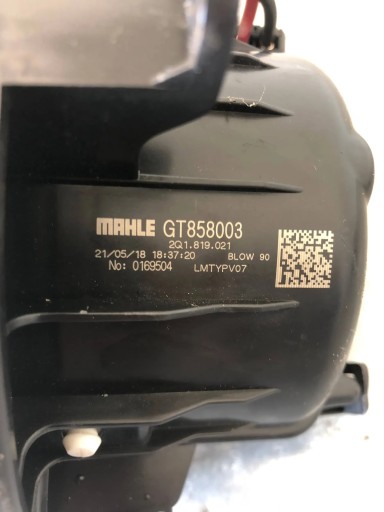 heating fan SEAT IBIZA V 2Q1819021