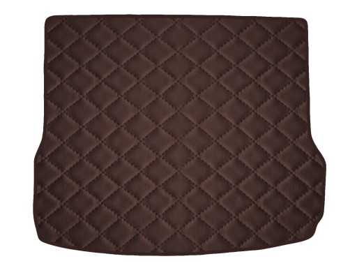 Коврик из экокожи КОРИЧНЕВЫЙ для Audi Q5 2008-2016 гг.
